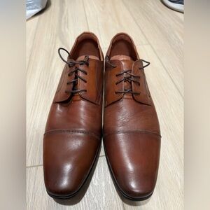 Florsheim Men's Chestnut Brown Leather Oxfords